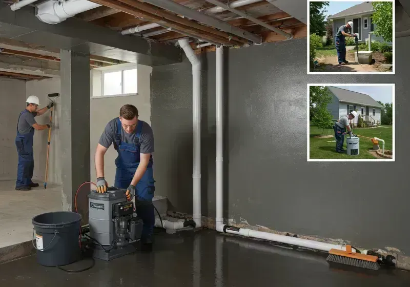 Basement Waterproofing and Flood Prevention process in Altamont, KS